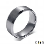 316L Stainless Steel Silver Ring