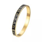 Black and Gold Bangle for men