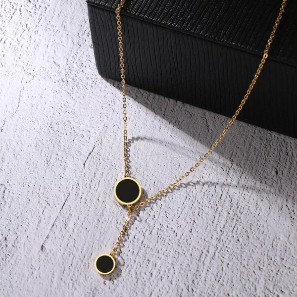 P37 Pendant | Simple black stone pendant - Image 2