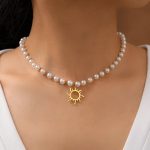 P33 Pendant | Sun-Pearl pendant for women