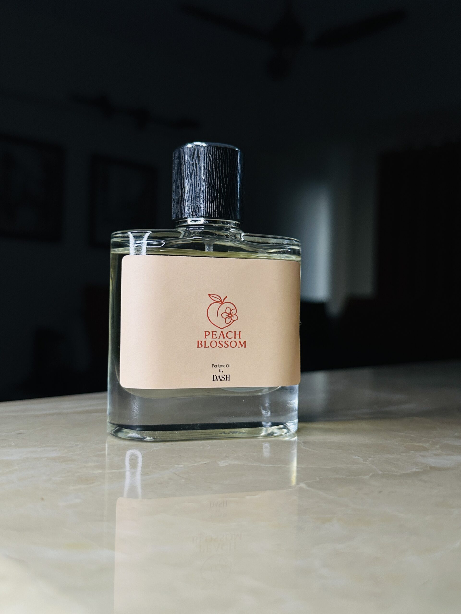 Peach Blossom perfume oil by Dash — soft fruity floral, Bangladesh