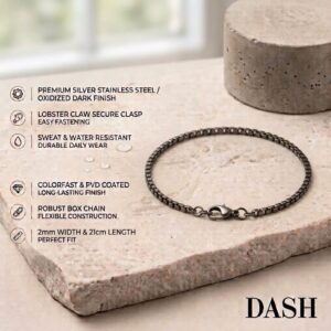 Cubic Grey Bracelet DASH men's jewelry